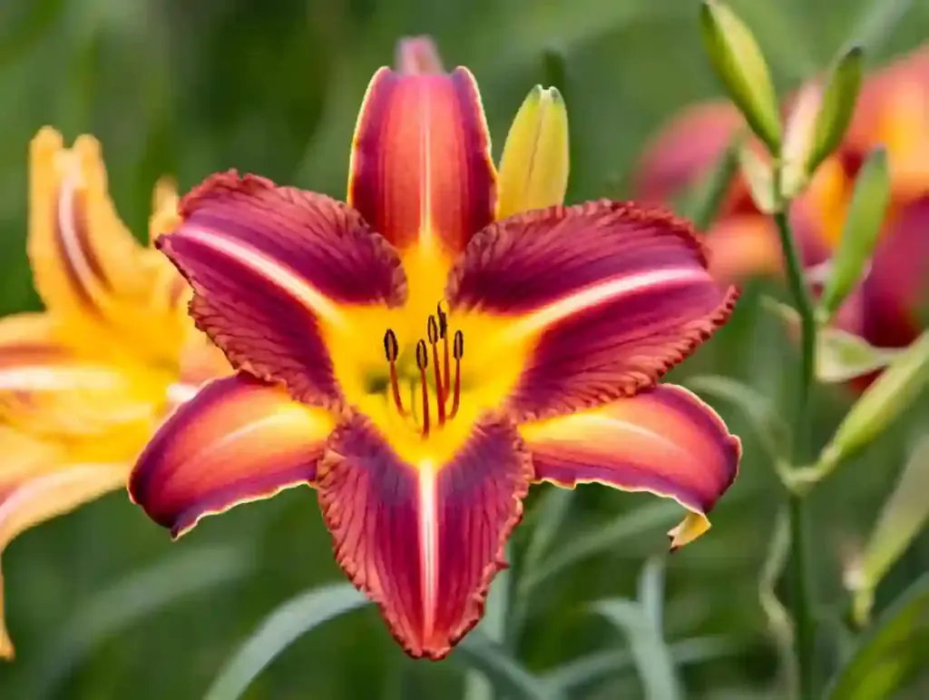 Daylilies (Hemerocallis)