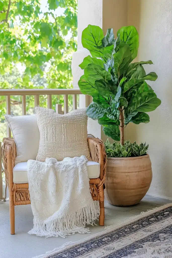 2. Statement Artificial Fiddle Leaf Fig