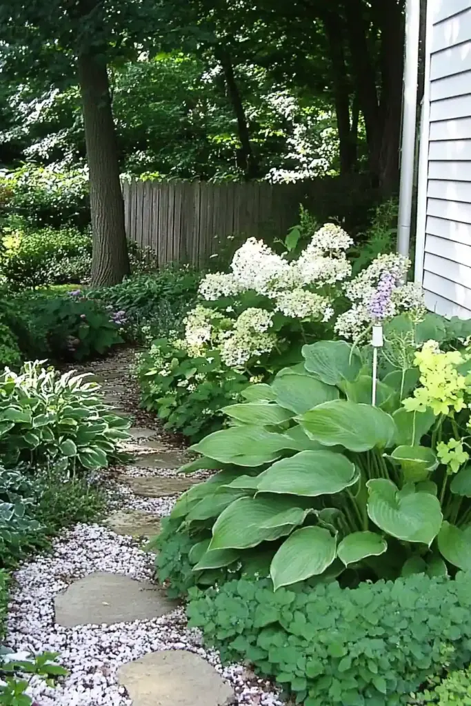 🌸 1. Hosta (Plantain Lily)