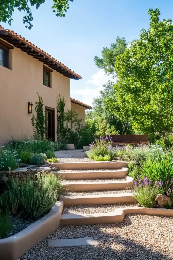 10. Low-Maintenance Modern Front Yard Landscaping