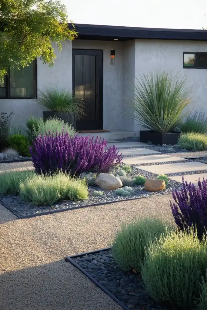  Low-Maintenance Modern Front Yard Landscaping