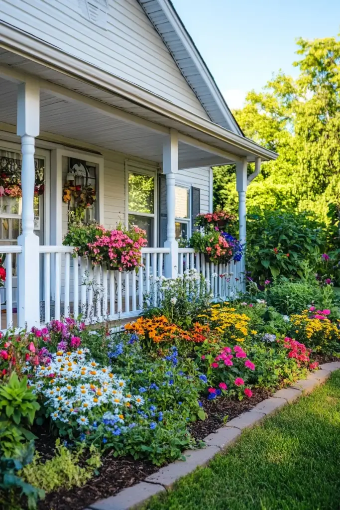 3. Create a Small Flower Bed for Big Impact