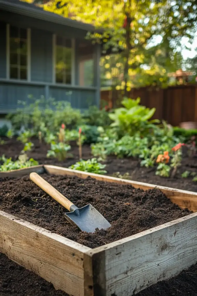 1. Make Raised Garden Beds—No Wood Needed