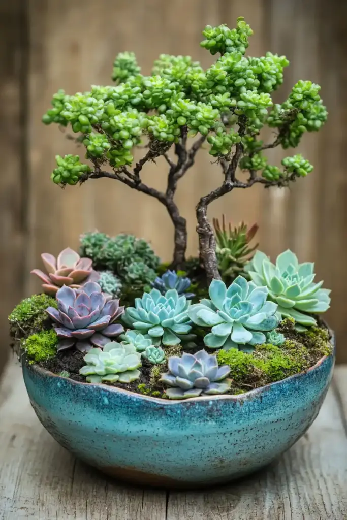 Artistic Succulent Container Gardens
