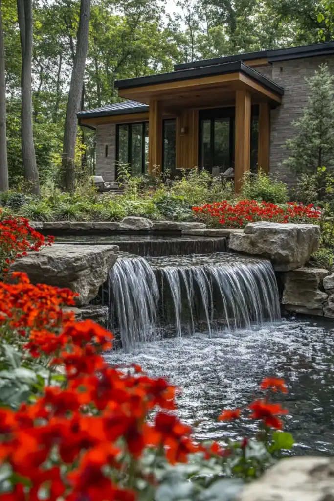 Water Feature Wonder: Add a Pond or Mini Waterfall