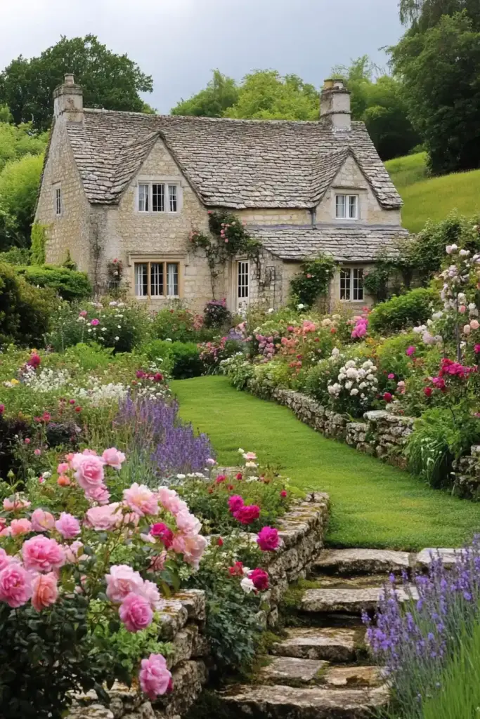 13. Climbing Roses on Obelisks