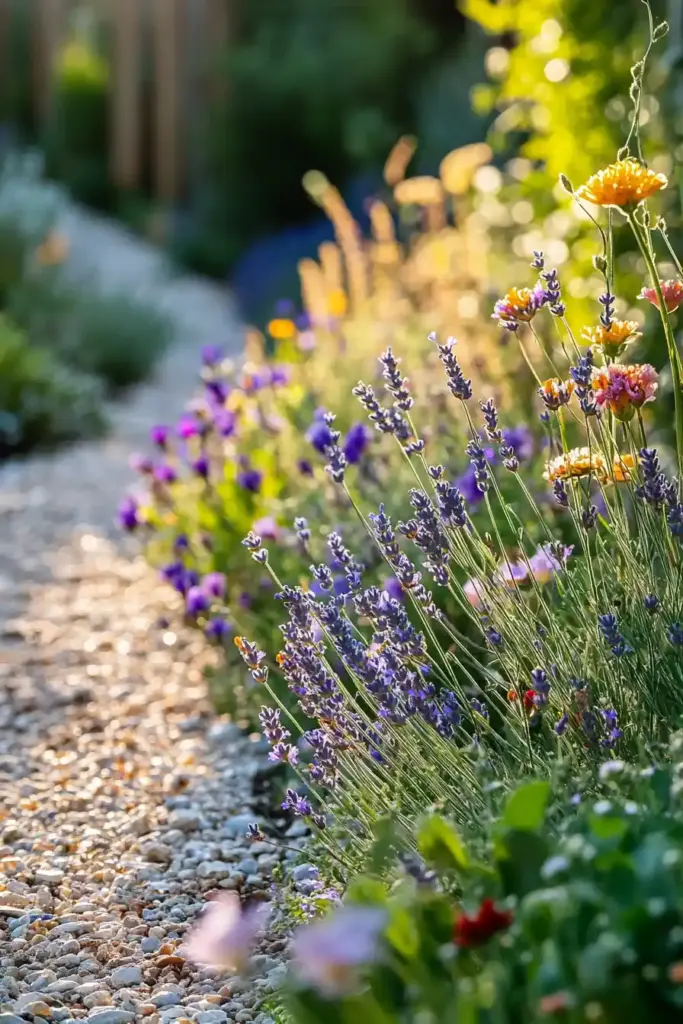 🌍 Eco-Friendly Oasis
Sustainable can still be stunning. An eco-friendly flower bed uses native plants, smart watering practices, and organic methods to create a low-maintenance haven for both you and the environment. Choose drought-tolerant flowers like echinacea, yarrow, blanket flower, and sedum, and enrich your soil with compost. Mulch generously to conserve moisture and suppress weeds.

Sustainable Gardening Tips:

Prioritize native and pollinator-friendly plants.

Use rain barrels or drip irrigation to reduce water waste.

Avoid synthetic fertilizers and pesticides—go organic!