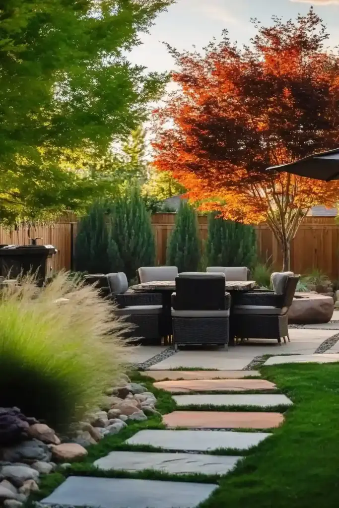 9. Backyard Lounge: Cozy Corners Made for Relaxing
