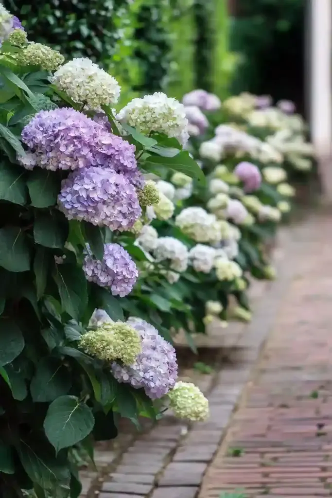💐 9. Hydrangeas — The Iconic Shade Shrub