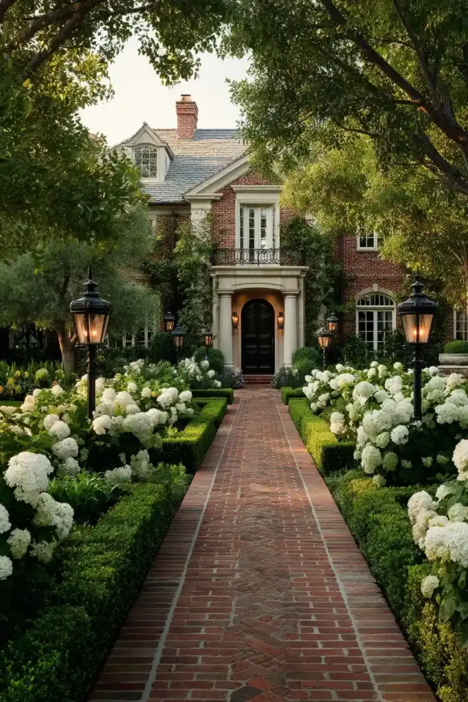 Formal Front Landscaping