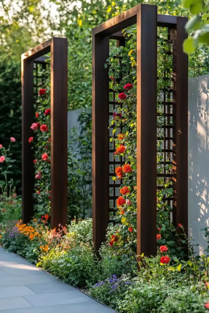2. Metal Trellis Monoliths