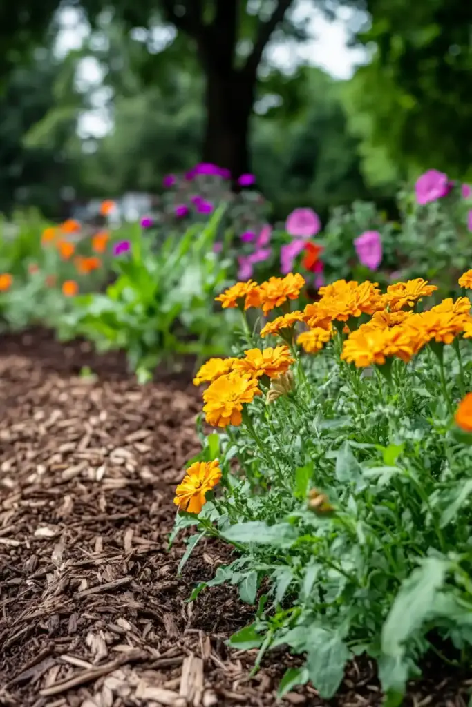2. Warm Up Your Garden with Color