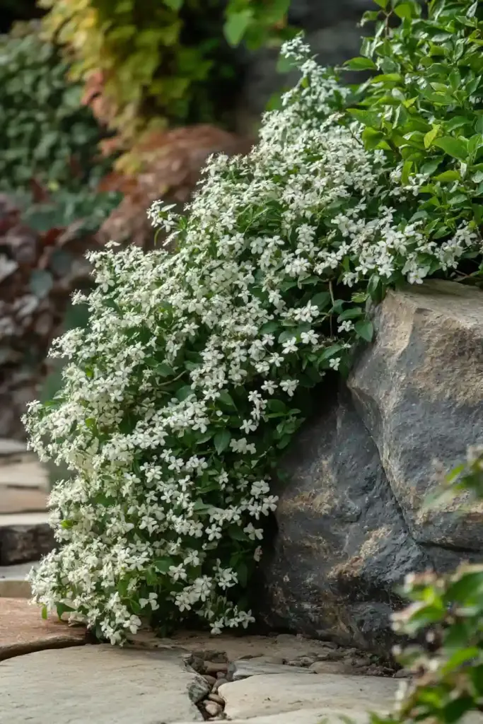 19. Star Jasmine (Trachelospermum jasminoides)