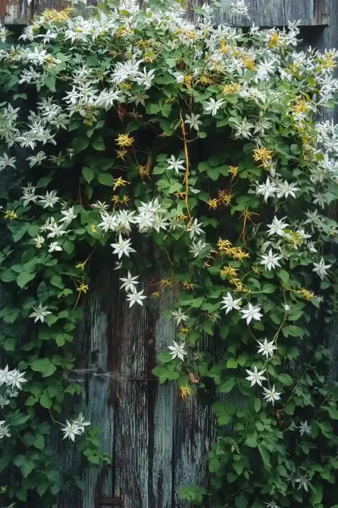 9. Virgin’s Bower (Clematis virginiana)