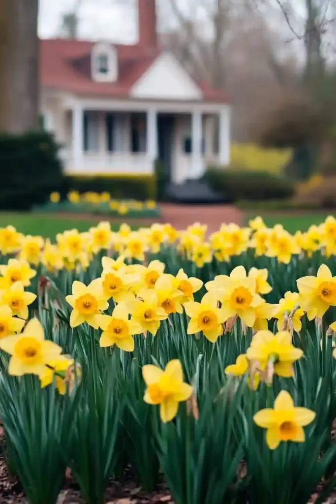 🌼 8. Daffodils: Bright, Cheerful Blooms That Signal Spring