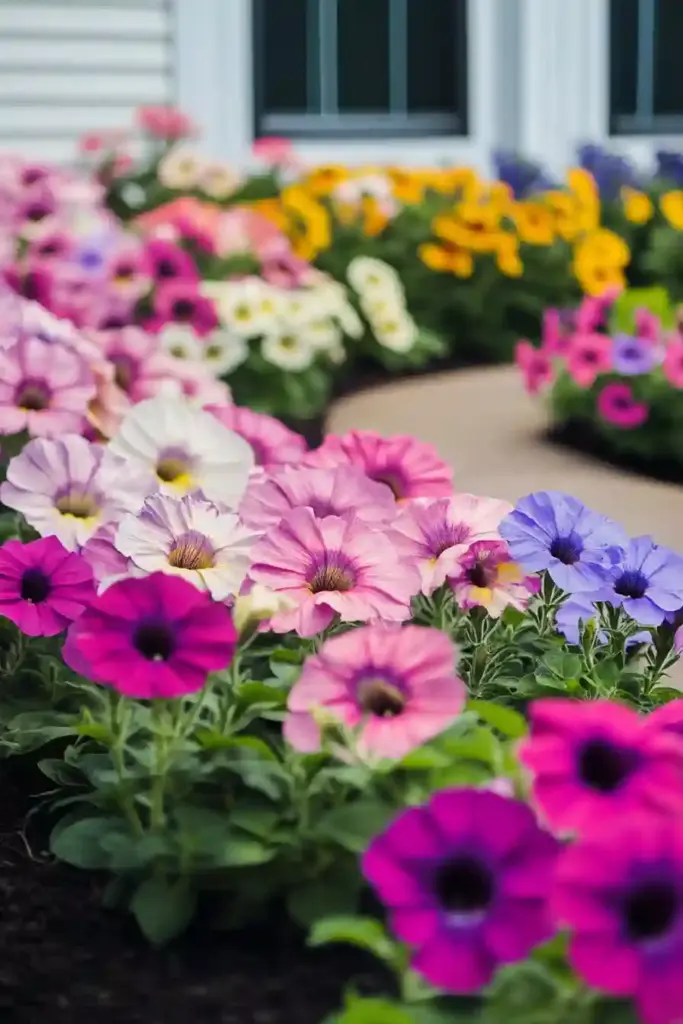 🌸 12. Petunias: Bright, Bountiful, and Perfect for Borders