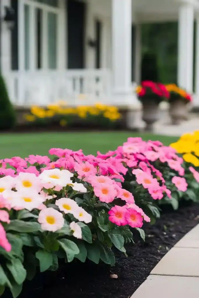 🌺 21. Impatiens: Vibrant Blooms That Brighten Shady Spaces