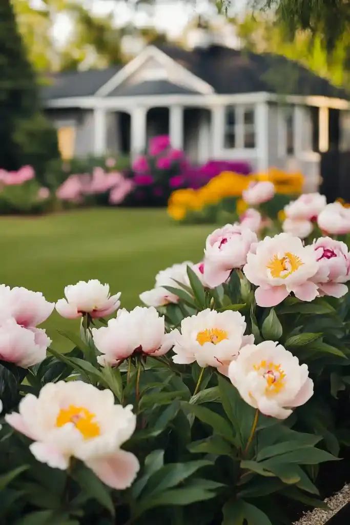 🌺 3. Peonies: Timeless Elegance with Lush, Fragrant Blooms
