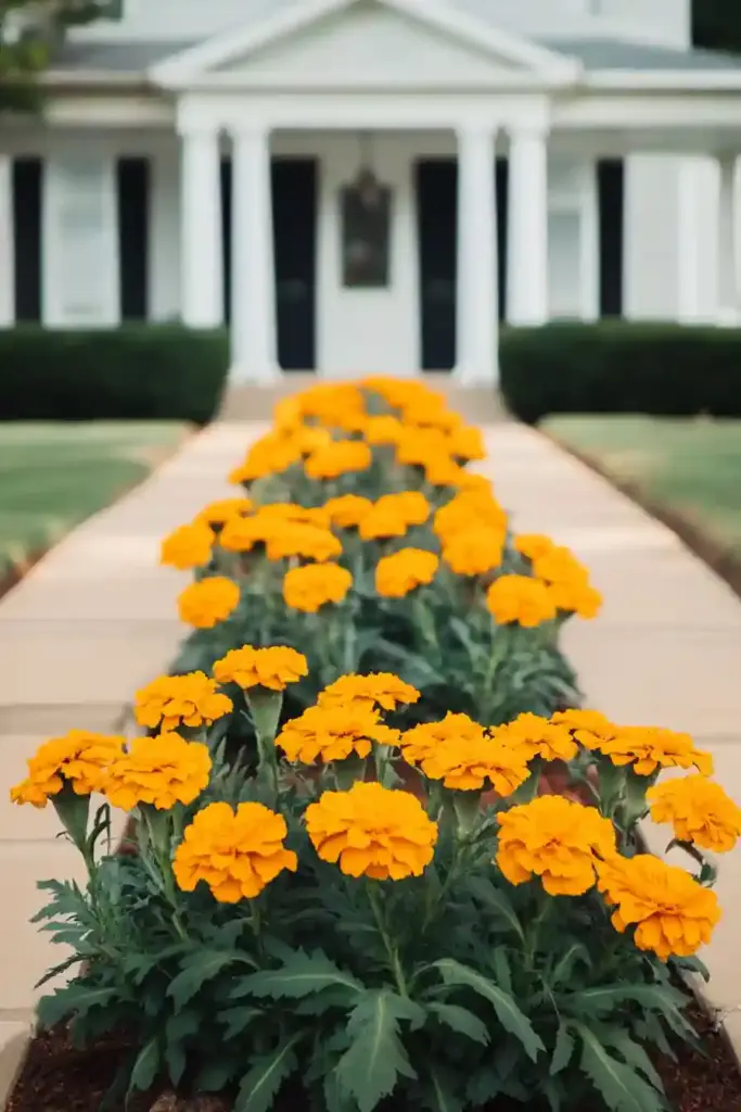 🧡 10. Marigolds: Vibrant, Pest-Resistant Garden Heroes