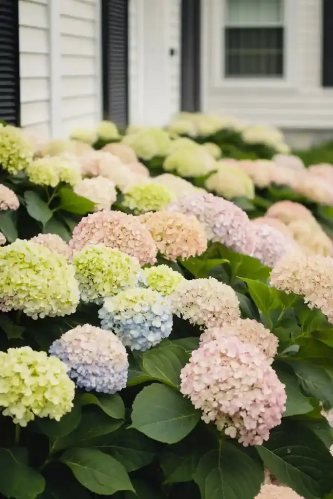 💧 4. Hydrangeas: Big Blooms That Steal the Show