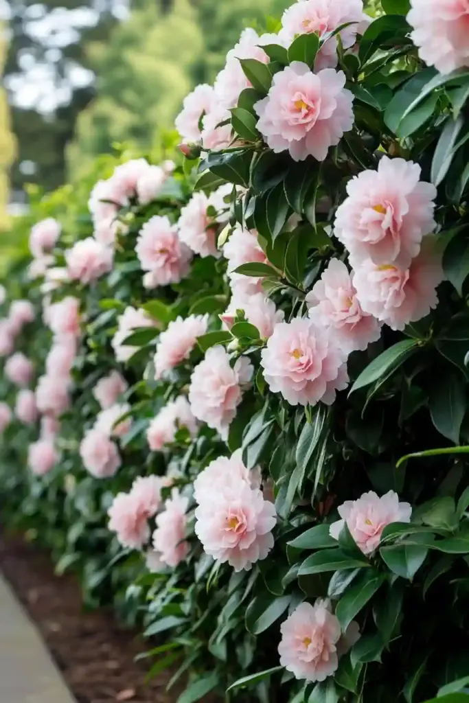 Sasanqua Camellia for Evergreen Privacy