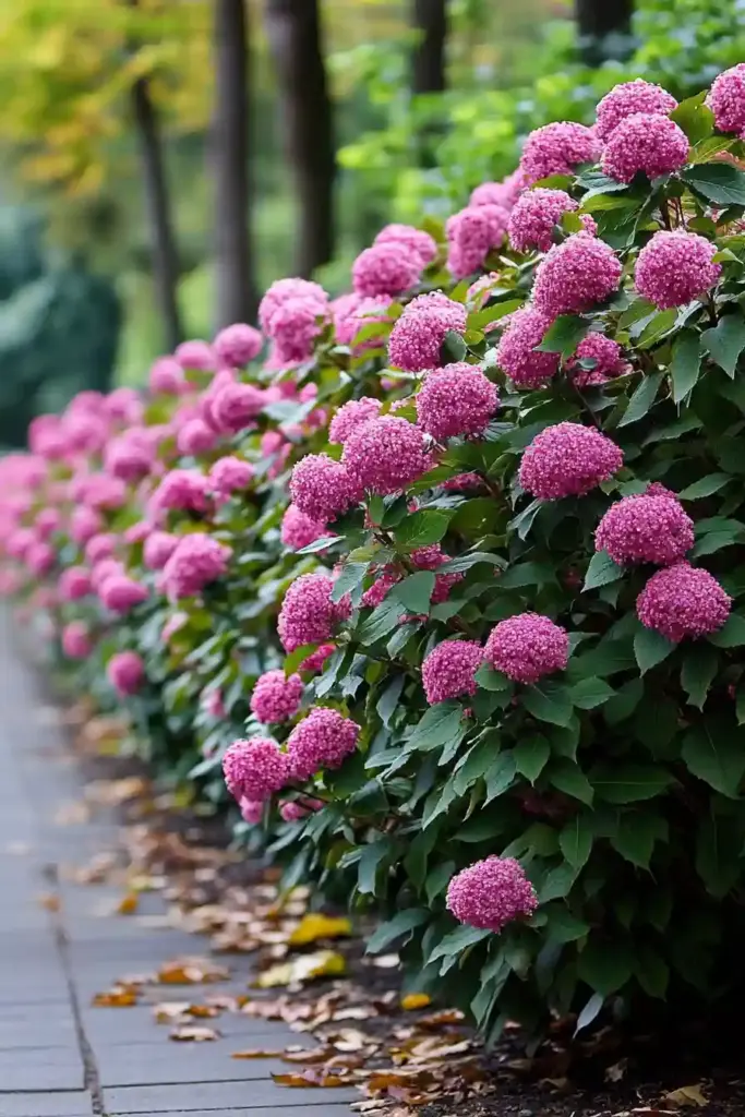 🌼 18. Viburnum – A Burst of Blooms and Fast-Growing Privacy