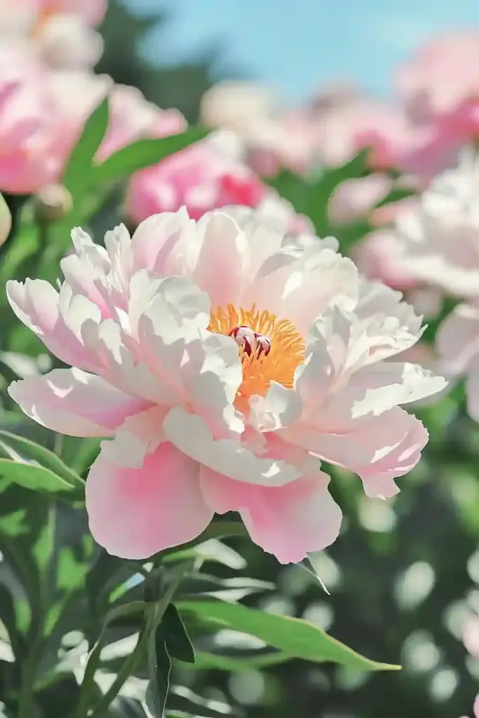 🌸 1. Peonies (Paeonia spp.)
