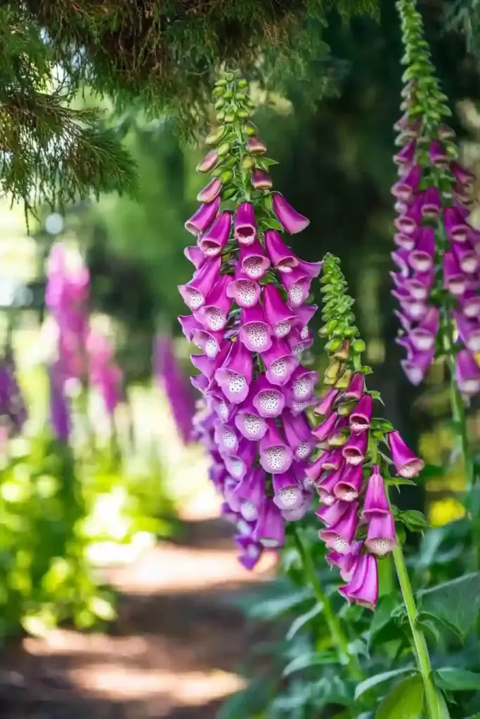 🌸 19. Foxgloves (Digitalis spp.)