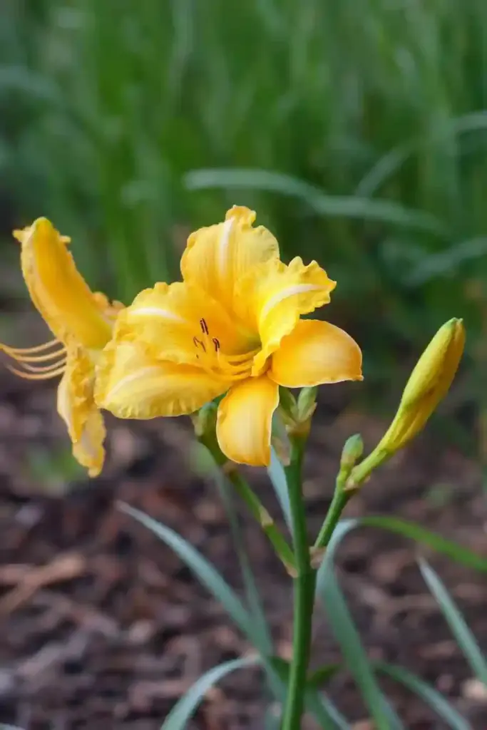 🌼 18. Daylily (Hemerocallis ‘Stella de Oro’)
