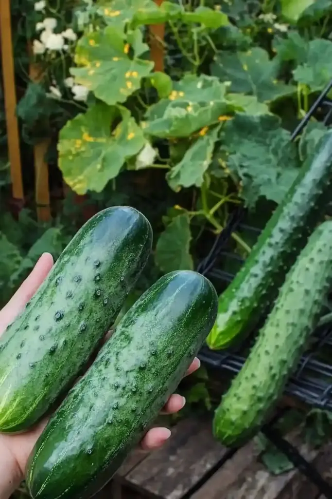 3. Pallet Cucumber Trellis