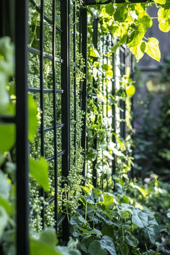 3. Wire Mesh Trellis