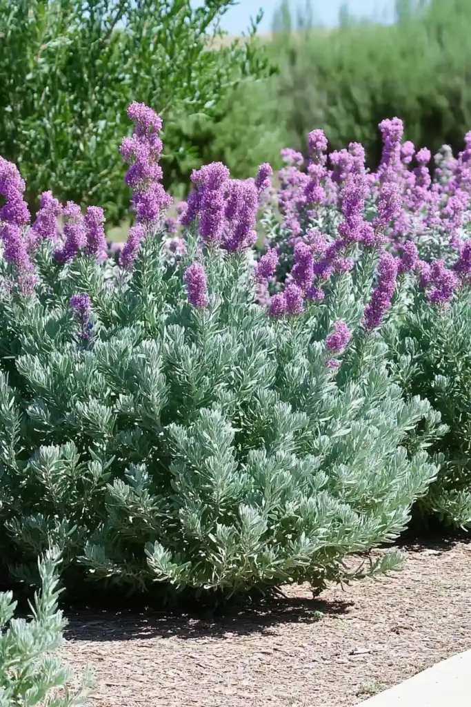 3. Texas Sage (Leucophyllum frutescens)