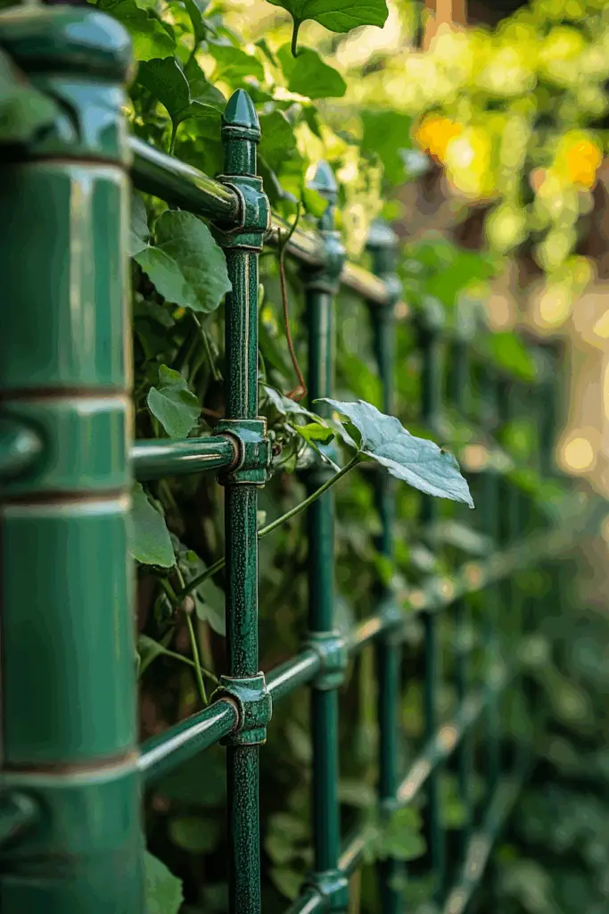 4. PVC Pipe Trellis