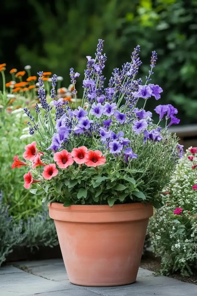 3. Mix Plant Heights for a Layered Look