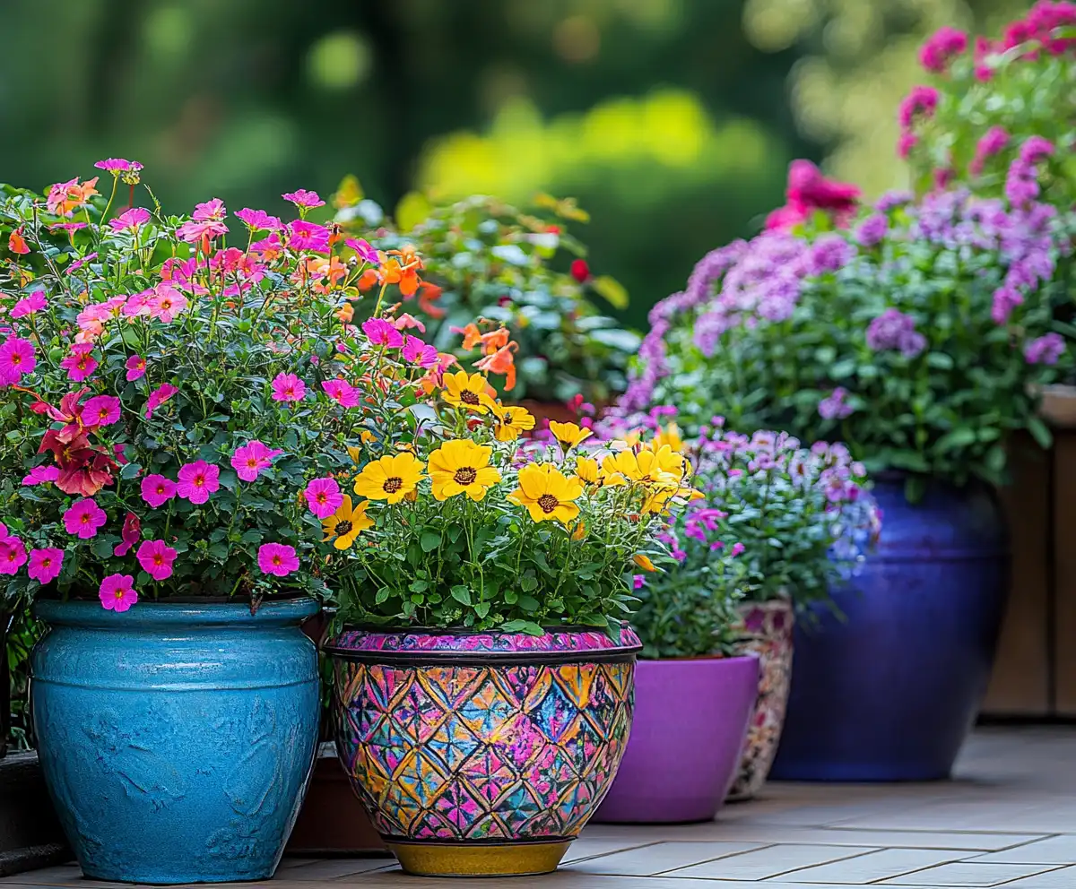 5 Flower Pot Ideas to Transform Your Garden With Style and Color