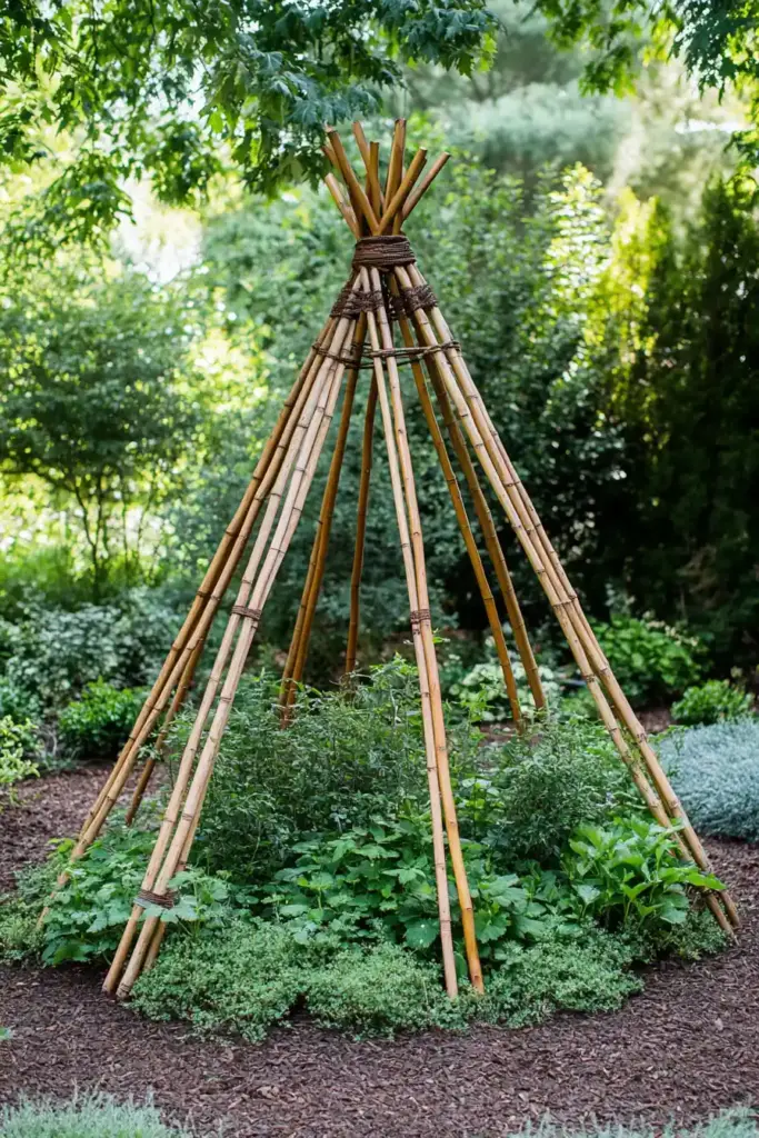 5. Teepee Trellis