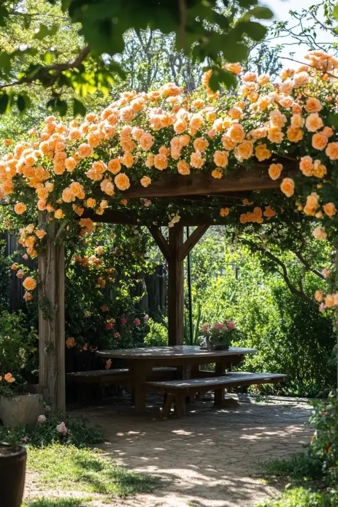 4. Trellis Roof on Pergolas