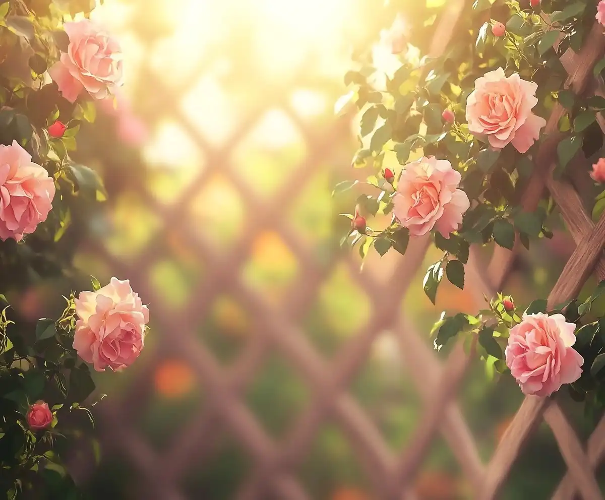 7 Gorgeous Ideas for Growing Climbing Rose Flowers on a Trellis