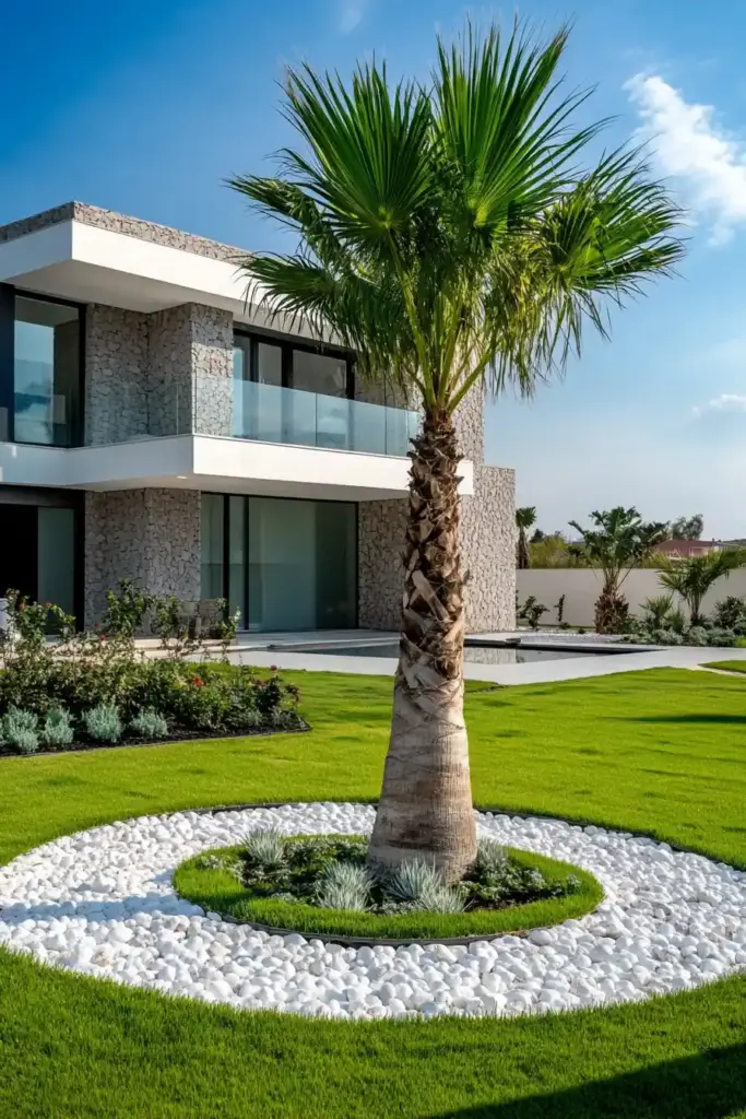 Palm-Inspired Paradise: Tropical Feels in a Tiny Space