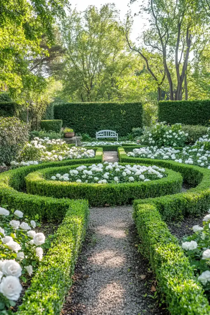 8. Pathways with Rose Arches