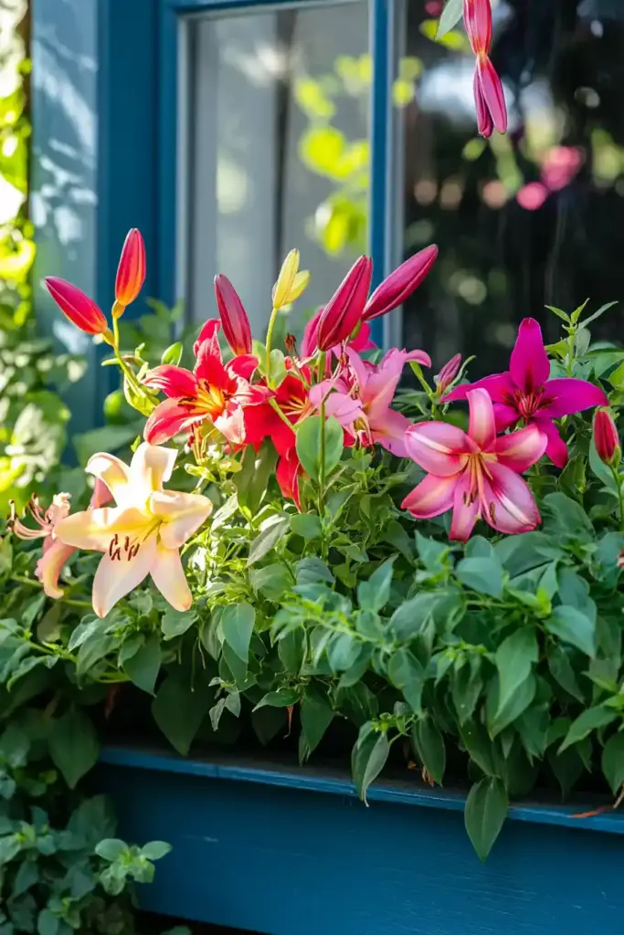 🌿 1. Trellis in Containers