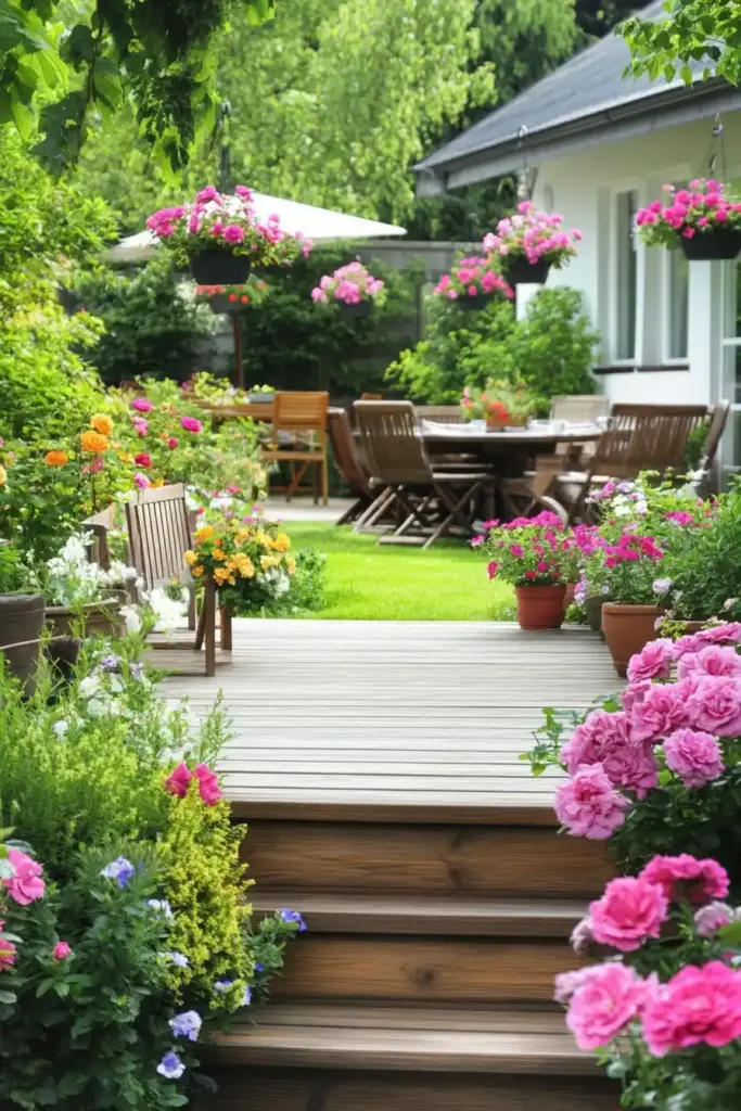 CREATE A ROSE GARDEN IN DIFFERENT TYPES OF SPACES