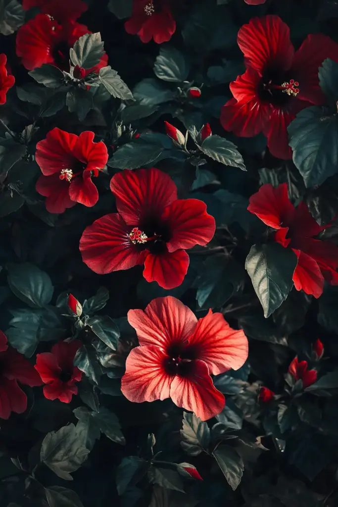Red Hibiscus: Bold, Passionate Color for a Striking Garden Display