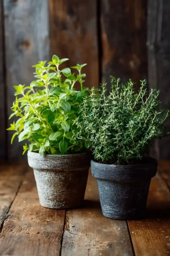 Oregano & Thyme