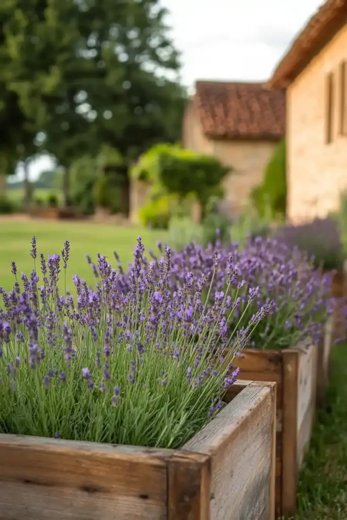 Rustic Wooden Raised Beds