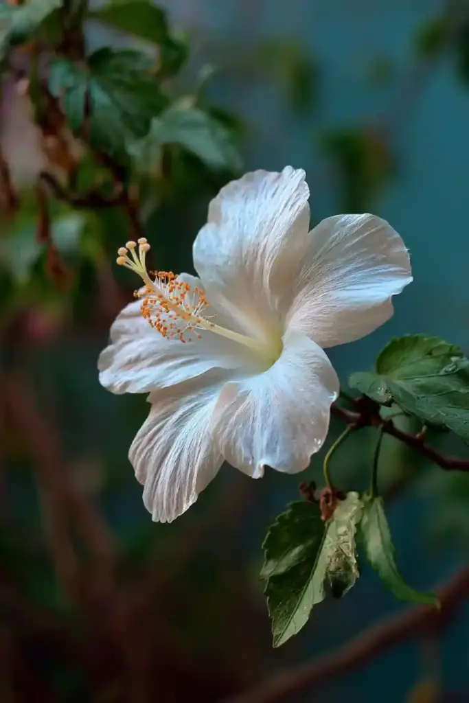 White Hibiscus