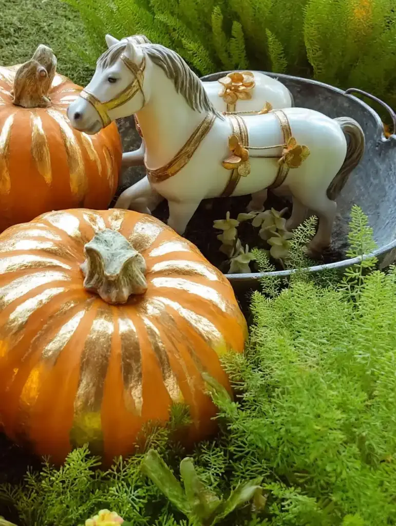 1. Enchanted Fall Fairy Garden