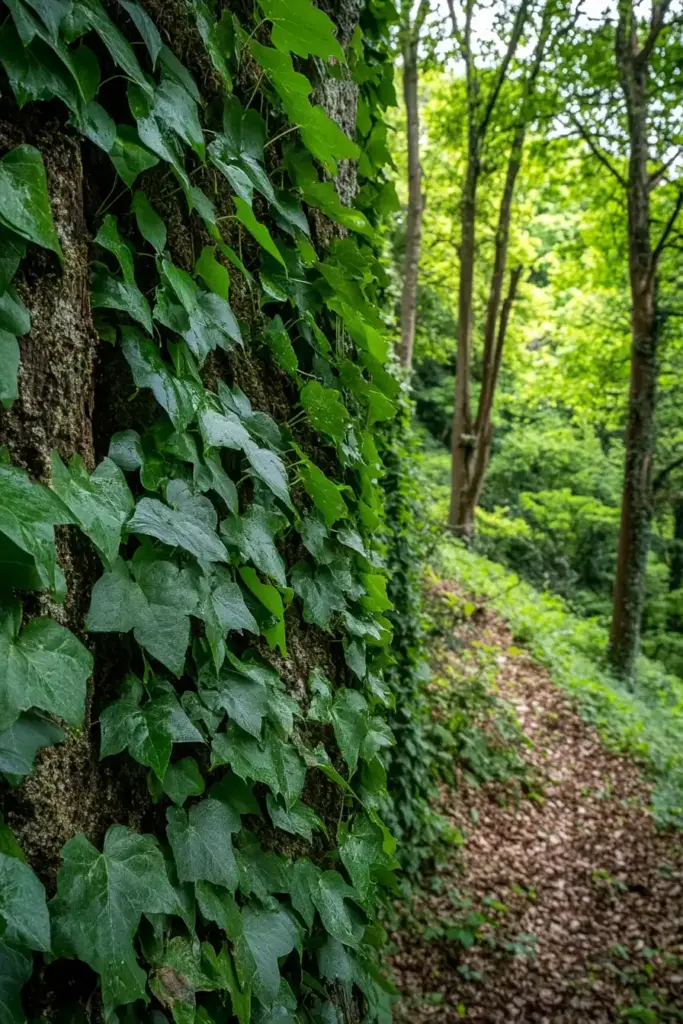 1. English Ivy (Hedera helix)