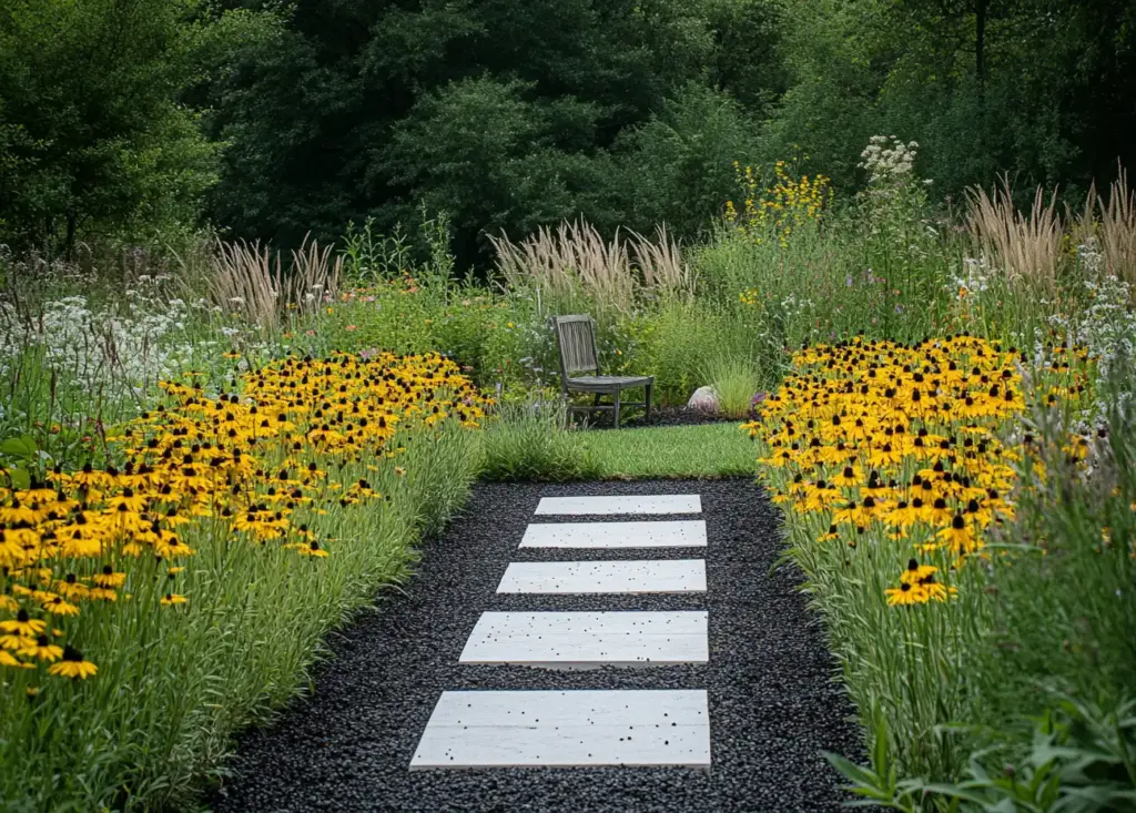 Pebbles and Plantings