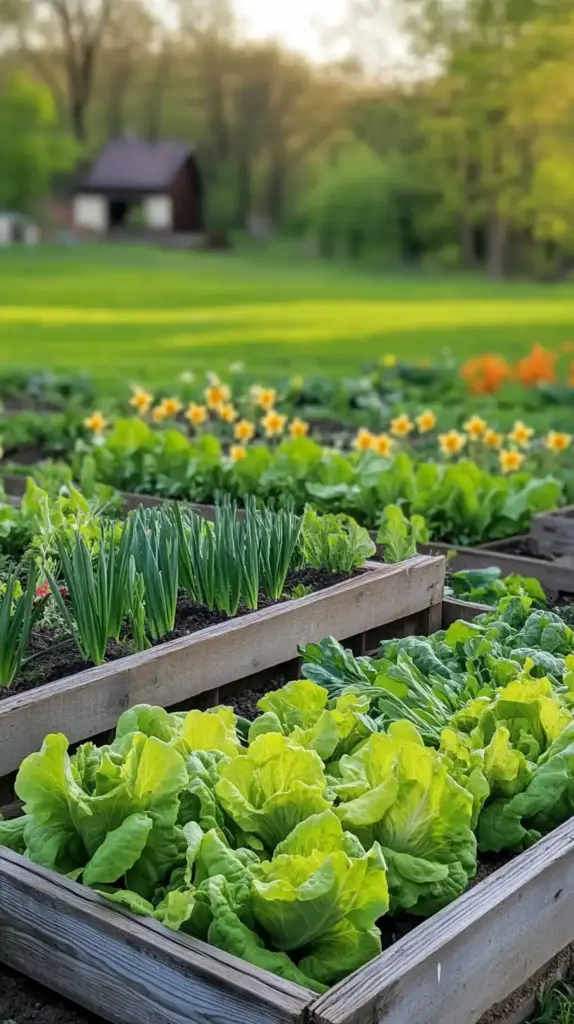 10. Cottage Garden with a Vegetable Patch